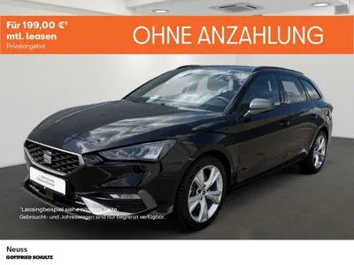 Seat Seat Leon Sportstourer FR TDI DSG AHK NAVI SITZHEIZUN im Leasing von Null-Leasing