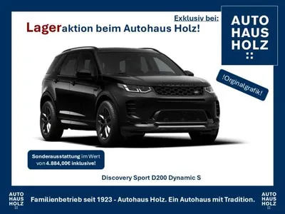Land Rover Land Rover Discovery Sport D200 Dynamic S - KOMFORT-PAKET - SHZ - 19 ZOLL BLACK - 360 GRAD KAMERA im Auto Abo von LeasingMarkt.de
