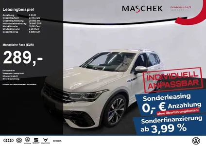 VW Volkswagen Tiguan R 2.0 TSI Sonderleasing Cargo DCC Matrix im Auto Abo von Null-Leasing