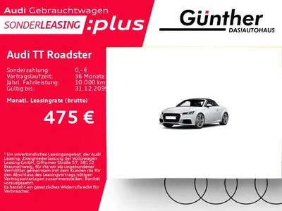 Audi Audi TT Roadster 45 TFSI S TRONIC+WINTERRÄDER+KAMERA+ im Leasing von Null-Leasing