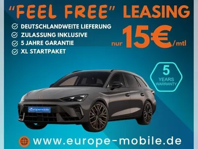 Cupra Cupra Leon Sportstourer VZ 2.0 TSI 245 kW DSG (UVP 64.362€/SOFORT) PANO/NAV/AHK/SIDE/MATRIX/SENNH./UVM. im Auto Abo von LeasingTime