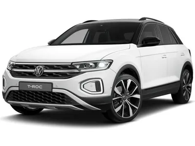 VW Volkswagen T-Roc 🚗💨Style 1.5 TSI 150PS*DSG *Black Style*AHK*Kamera*Winterrad*SOFORT im Auto Abo von LeasingMarkt.de