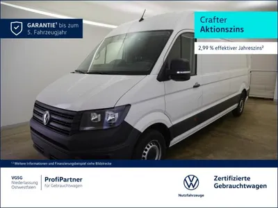 VW Volkswagen Crafter Kasten Lang Navi Kamera Park Assistent ZV im Leasing von LeasingMarkt.de