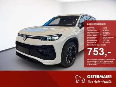 VW Volkswagen Tayron R-Line 1.5 TSI eHybrid DSG IQLIGHT,PANO,KEYLESS,AHK,SHZ,REARVIEW,LEDER,NAVI im Auto Abo von LeasingMarkt.de