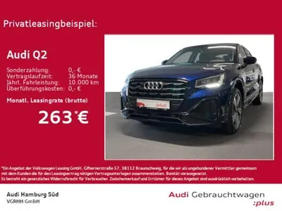 Audi Audi Q2 40 TFSI S line qu. S tronic NAVI/LM18/KAMERA im Auto Abo von LeasingMarkt.de