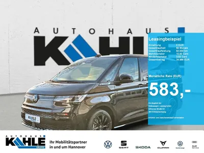 VW Volkswagen T7 Multivan Goal 2.0 TDI DSG lang 7-Sitzer im Auto Abo von Null-Leasing