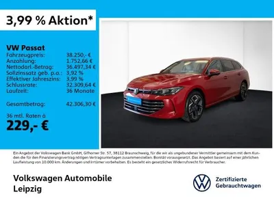 VW Volkswagen Passat 2.0 TDI Elegance*LEDER-hell*DCC*IQ.LIGHT* im Auto Abo von LeasingMarkt.de