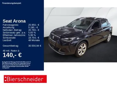 Seat Seat Arona 1.5 TSI DSG FR AHK LED NAVI ACC CAM SHZ im Auto Abo von LeasingMarkt.de