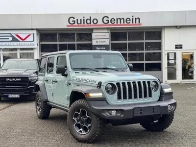 Jeep Jeep Wrangler Unlimited Rubicon 4xe Plug-In Hybrid, LED, NAVI im Auto Abo von LeasingTime