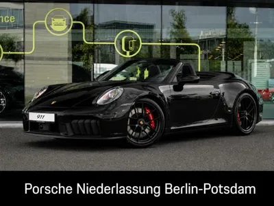 Porsche Porsche 911 🔥Carrera 4 GTS Cabriolet | 541 PS T-Hybrid ⚡ | Sofort verfügbar | Tiefschwarzmetallic im Leasing von LeasingMarkt.de