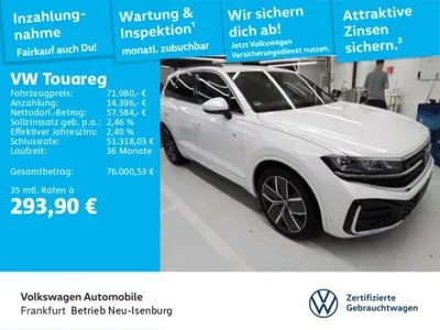 VW Volkswagen Touareg 3.0 TDI R-Line Navi Leder IQ.Light DAB+ im Auto Abo von LeasingMarkt.de