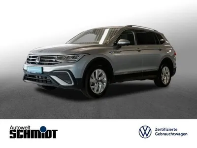VW Volkswagen Tiguan Allspace 1,5 TSI DSG Life AHK ACC NaviMedia 7-Sitzer im Auto Abo von LeasingMarkt.de