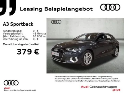 Audi Audi A3 Sportback 35 TDI Adv. S tronic *NAV+*GRA*SHZ* im Auto Abo von LeasingMarkt.de