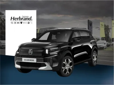Citroen Citroën C3 Aircross Plus 100 PS MT *Schwarz* Tageszulassung im Leasing von LeasingMarkt.de
