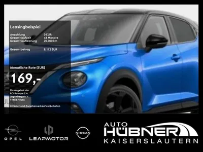 Nissan Nissan Juke Hybr. N-Connecta Nav|Kamera|Sitz/Lenkradheiz im Leasing von LeasingMarkt.de