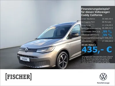 VW Volkswagen Caddy California Maxi 2.0TDI Panodach Navi LED im Auto Abo von LeasingTime