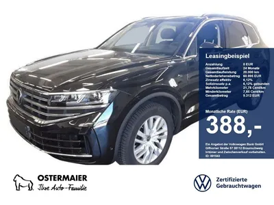 VW Volkswagen Touareg ELEGANCE 3.0TSI 340PS NP.107T ACC.5J-G.A im Leasing von Null-Leasing