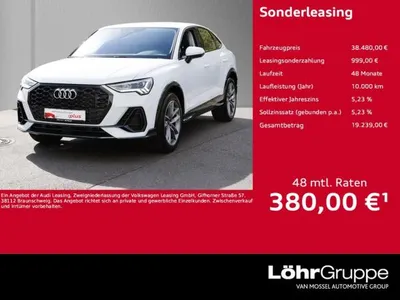 Audi Audi Q3 Sportback 35 TFSI Kamera AHK Navi ACC GWP im Leasing von LeasingMarkt.de