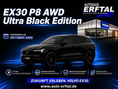 Volvo Volvo EX30 P8 AWD Ultra Black Edition im Leasing von LeasingMarkt.de