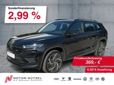 Skoda Skoda Kodiaq RS 2.0 TSI DSG 4x4 LED+NAVI+ACC+RFK im Leasing von Null-Leasing