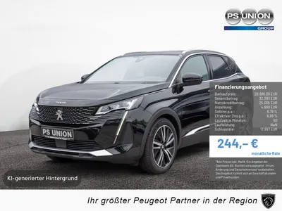 Peugeot Peugeot 3008 1.2 GT 130EAT8 EL. HECKKL. AKTIVSITZE PANO im Leasing von Null-Leasing
