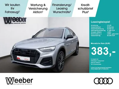 Audi Audi Q5 Sportback HUD*PANO*LEDER*AHK*LM20*MATRIX*NAVI im Leasing von Null-Leasing