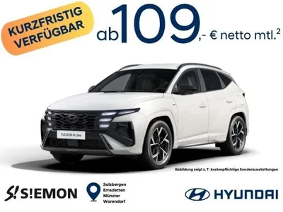 Hyundai Hyundai TUCSON N-Line ✔️ 1.6 T-GDI ✔️ MY26 ✔️ Gewerbekundenaktion ✔️ kurzfristig verfügbar ✔️ im Auto Abo von LeasingMarkt.de