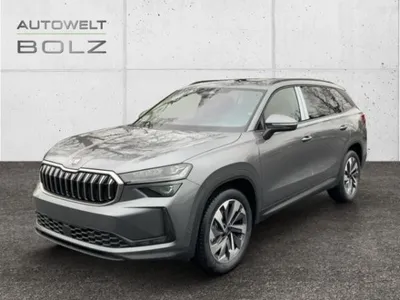 Skoda Skoda Kodiaq Selection 1.5 TSI HUD AHK Navi Leder El. Panodach 3. Sitzreihe im Auto Abo von LeasingMarkt.de