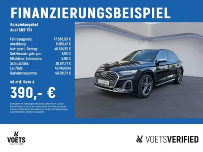 Audi Audi SQ5 TDI  MATRIX+NAVI+AHK+AREA+LUFTF+LEDER+HEADUP im Leasing von Null-Leasing