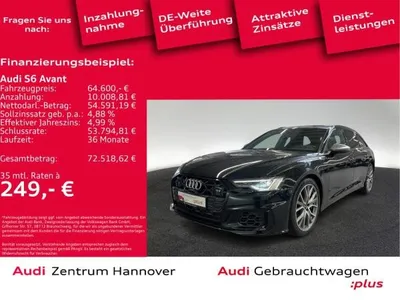 Audi Audi S6 Avant 3.0 TDI quattro Matrix AHK B&O ACC im Auto Abo von LeasingMarkt.de