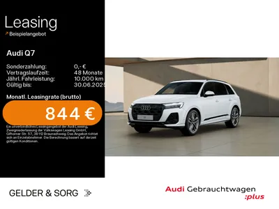 Audi AUDI Q7 55 TFSI e quattro S line Allradlenkung*B&O im Auto Abo von Null-Leasing
