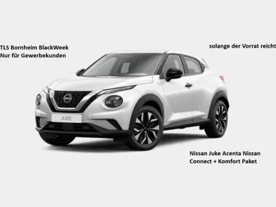 Nissan Nissan Juke ACENTA F16B Navi, Klima, Sitzheizung, Kamera u.v.m. solange der Vorrat reicht im Auto Abo von LeasingMarkt.de