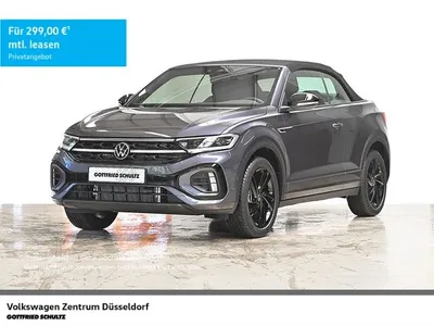 VW Volkswagen T-Roc Cabriolet R-Line 1.5 l TSI DSG AHK inkl. W im Leasing von Null-Leasing