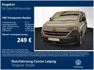VW Volkswagen Transporter Kasten TDI Preisvorteil 11333€ im Leasing von LeasingMarkt.de