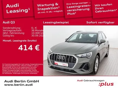 Audi Audi Q3 S line 35 TDI S tr. NAVI RFK VIRTUAL LED im Auto Abo von LeasingMarkt.de