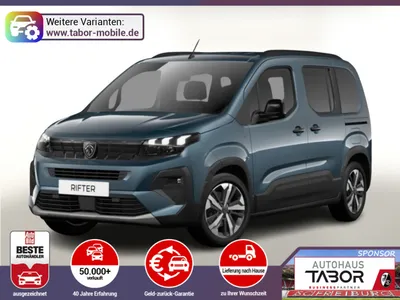 Peugeot Peugeot Rifter M1 GT Pano SHZ Connect+P Techno+P ACC Nav im Leasing von 9drive
