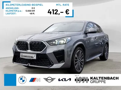 BMW BMW X2 sDrive 20i M-Sport AHK HUD 360° LED ACC NAVI im Leasing von Null-Leasing