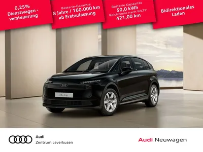 Audi Audi A2 e-tron 125 kW STANDHZ LED KAM NAVI im Leasing von Null-Leasing