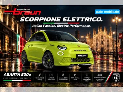 Abarth Abarth 500 Abarth HB Elektro Hatchback 42 kWh "Herbst-Special" im Leasing von LeasingMarkt.de