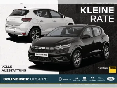 Dacia Dacia Sandero Black & White ECO-G 100 🔸🔸🔸 Schneider-DEAL 🔸🔸🔸 im Auto Abo von LeasingMarkt.de