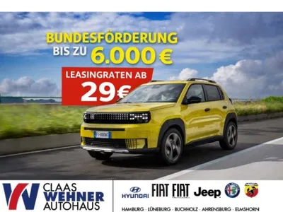 Fiat Fiat Grande Panda Elektro Icon *Klima *Apple Carplay *Andoird Auto im Auto Abo von LeasingMarkt.de