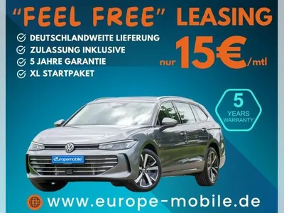 VW Volkswagen Passat Variant 2025 Business 1.5 TSI eHybrid 150kW (UVP 64.370€/SOFORT) IQ/NAV/PANO/PARK&COMFORT/WINTER/18 im Auto Abo von LeasingMarkt.de