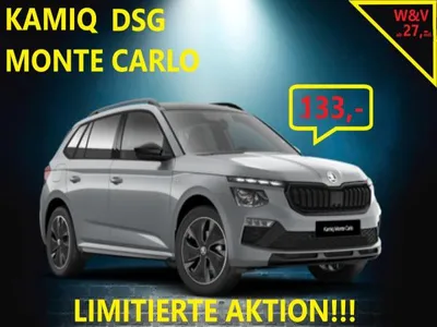 Skoda Skoda Kamiq MONTE CARLO DSG🏎️🏁APRIL VORLAUF !!!🏎️🏁 im Auto Abo von LeasingMarkt.de