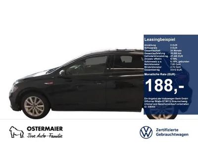 VW Volkswagen Polo GTI 2.0TSI 207PS DSG ACC.5J-G.KAMERA.NAVI+V im Leasing von Null-Leasing
