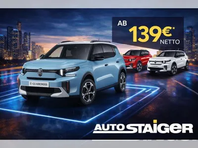 Citroen Citroën C3 Aircross ⚡️MAX Elektromotor 113⚡️❗️Bestellfahrzeug❗️ im Auto Abo von LeasingMarkt.de
