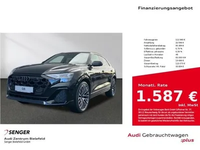 Audi Audi Q8 SUV 50 TDI quattro *838,00€* Allradlenkung Matrix Navi im Auto Abo von LeasingMarkt.de