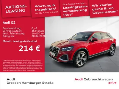 Audi Audi Q2 35 TDI Advanced Matrix Navi AHZV S tronic im Leasing von LeasingMarkt.de