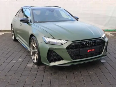 Audi Audi RS6 RS 6 Avant performance💚DISTRIKTGRÜN MATT💚EXCLUSIVE im Auto Abo von LeasingTime