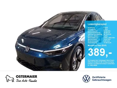VW Volkswagen ID.7 GTX 340PS 4M NP:73tEUR! AHK.LM21.WÄRMEPUMPE im Auto Abo von Null-Leasing
