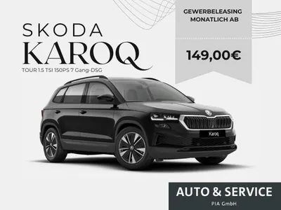 Skoda Skoda Karoq Tour 1,5 TSI 110 kW 7-Gang-DSG Sonderaktion im Auto Abo von LeasingMarkt.de